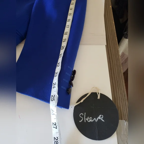 Men's Blue Blazer by Zanetti - Picture 13 of 16